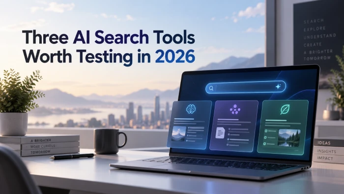 Three AI Search Tools Worth Testing in 2026